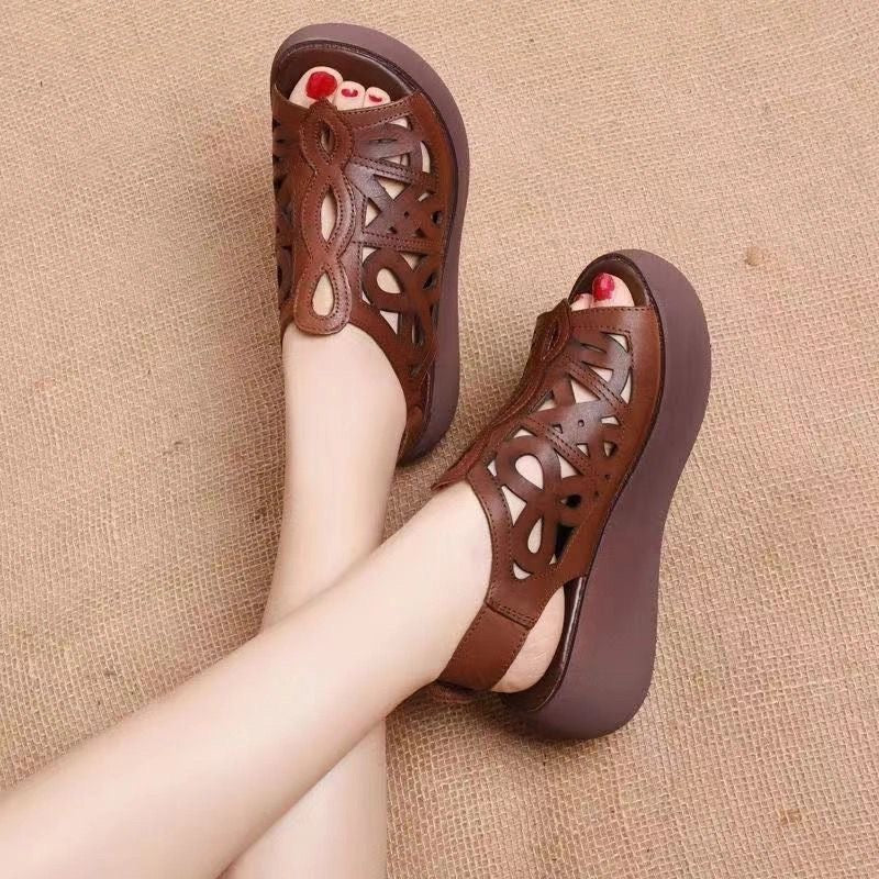 Nuevas sandalias de plataforma para mujer