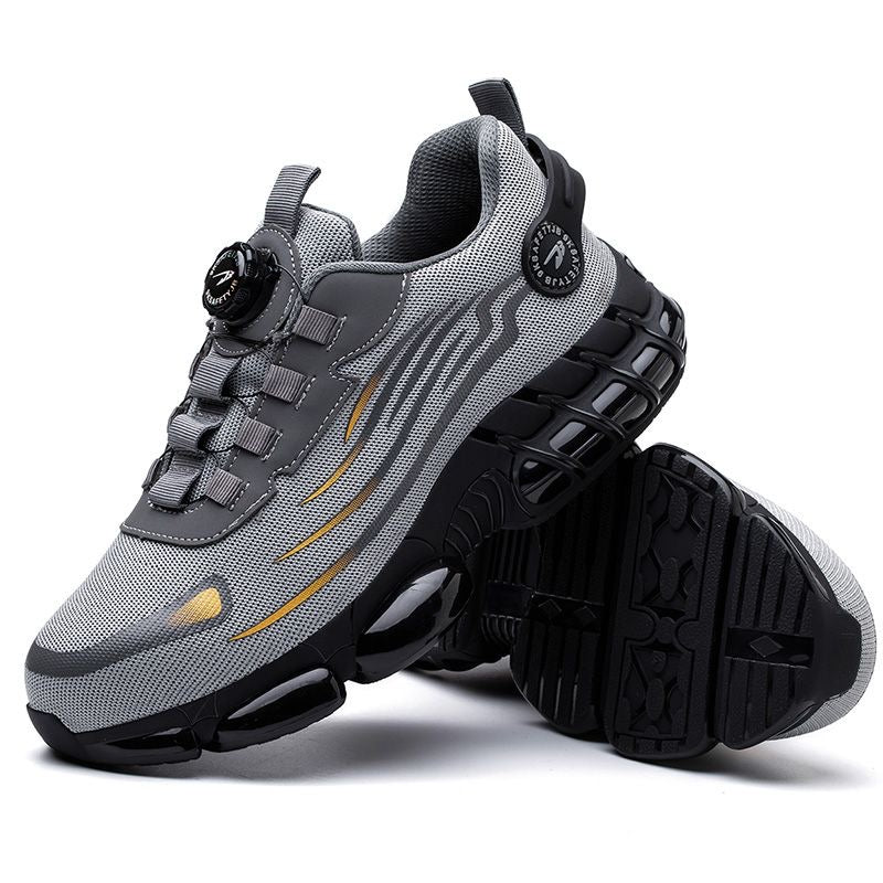 Zapatos de hombre con cordones de botón giratorio