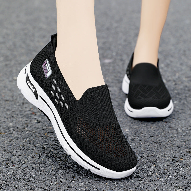 2026 nuevos zapatos de punto transpirables
