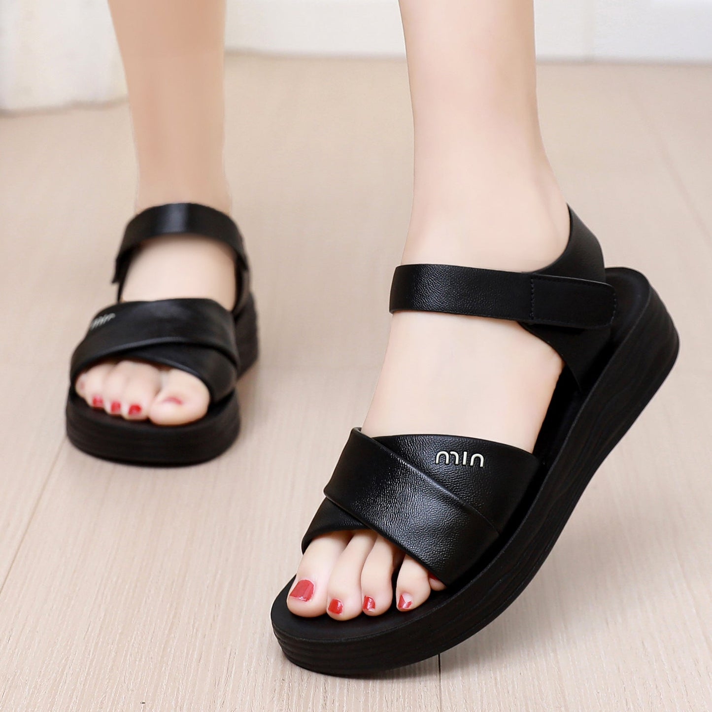 Sandalias de plataforma informales