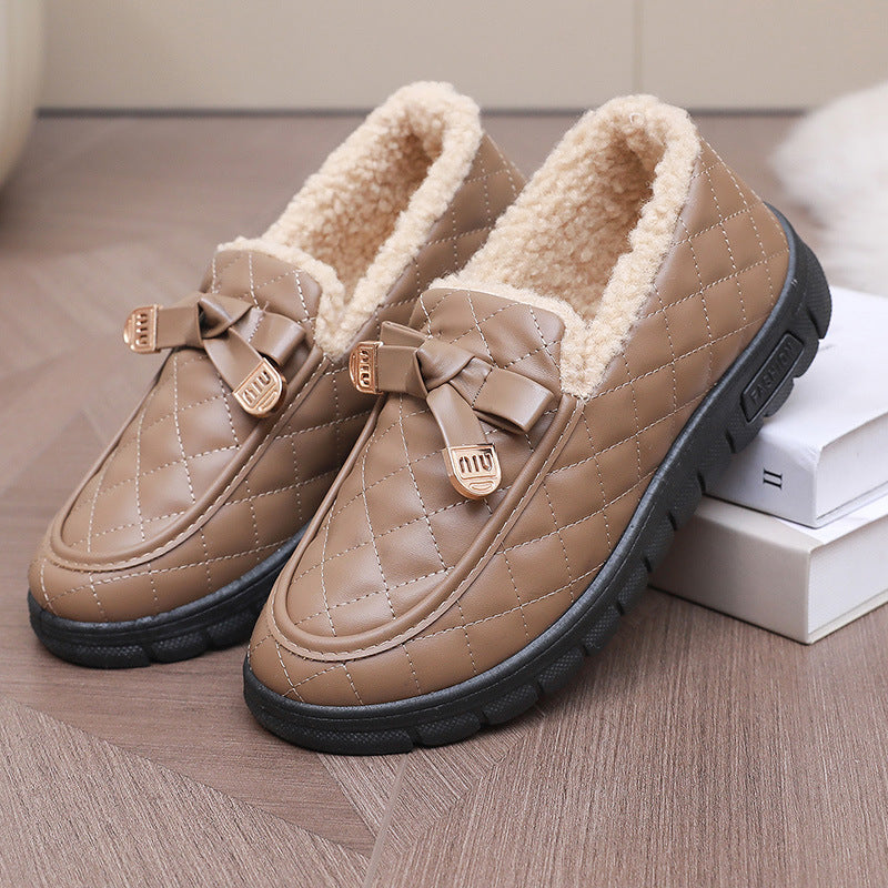 Mocasines de Mujer con Forro Cálido