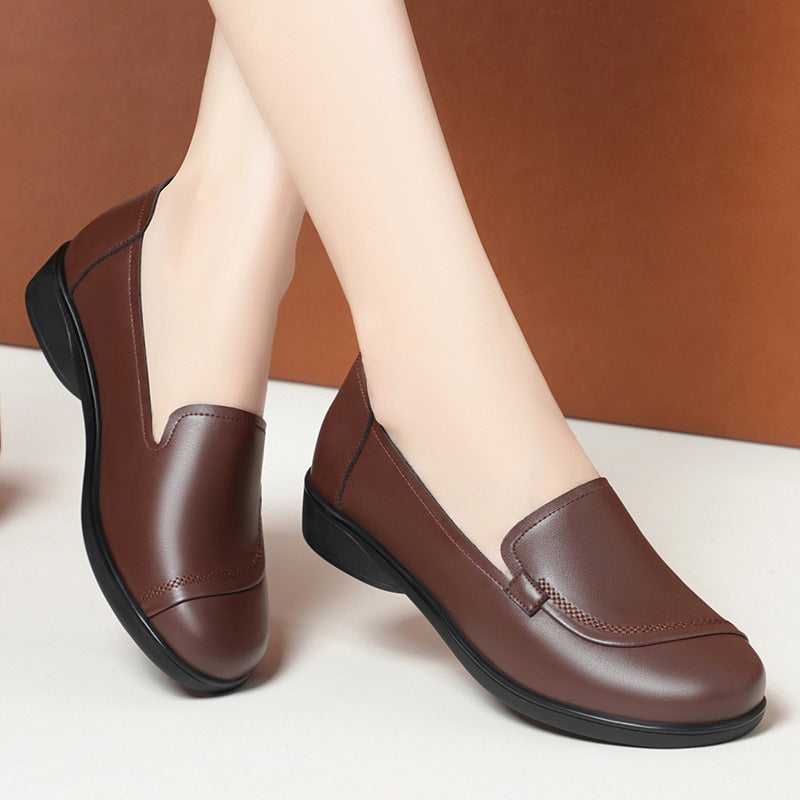 Mocasines de piel