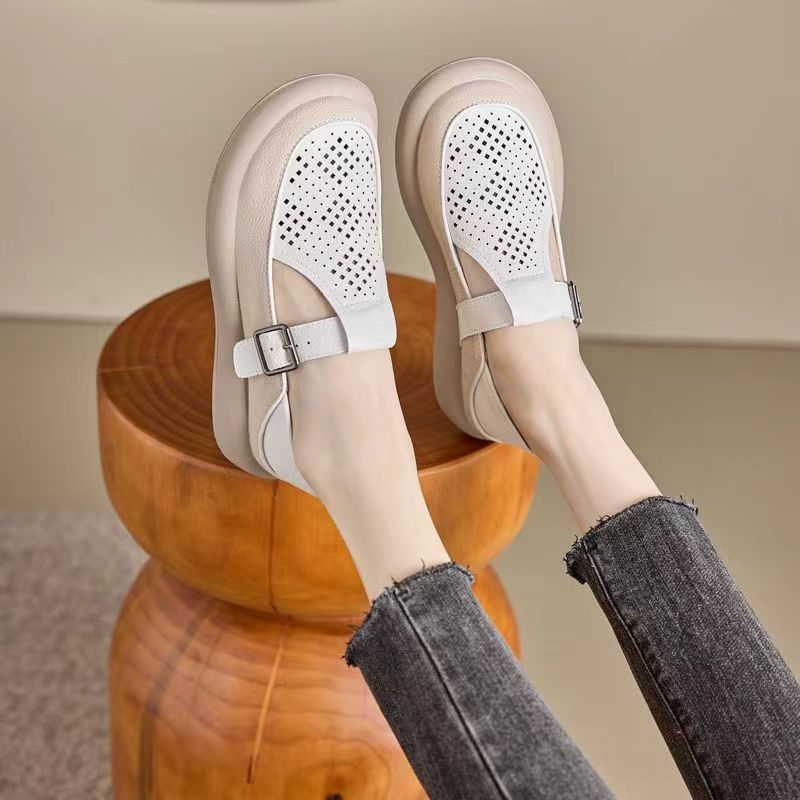Zapatos de cuero 100% auténtico «Mom»
