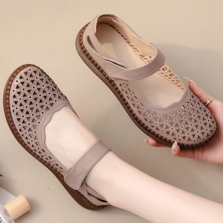 sandalias ahuecadas