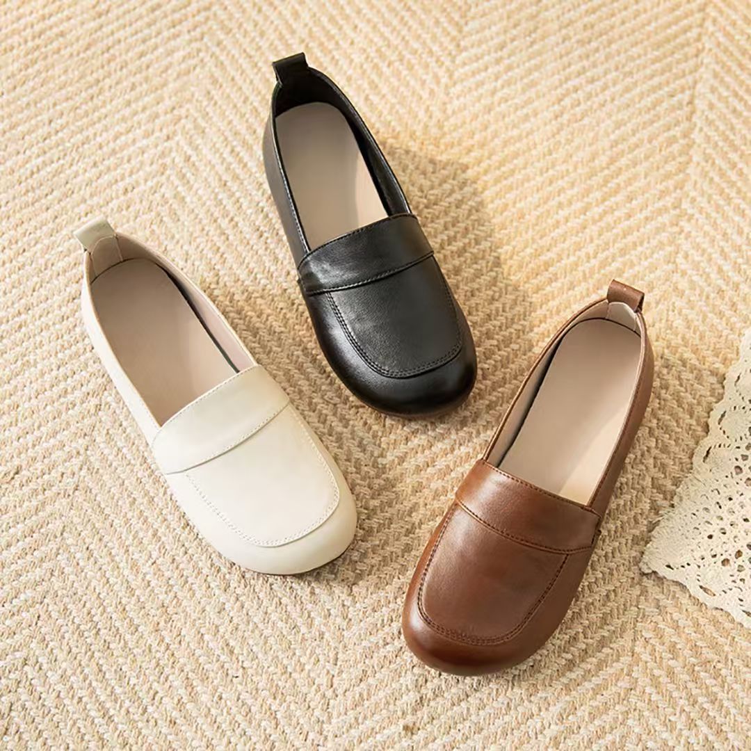 Zapatos de cuero retro