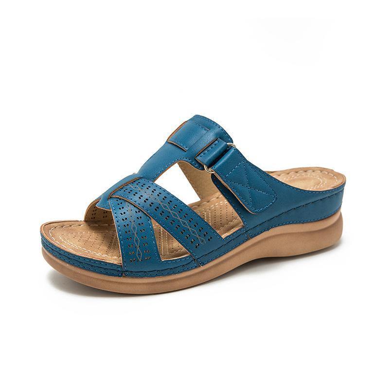 Sandalias cómodas con puntera abierta