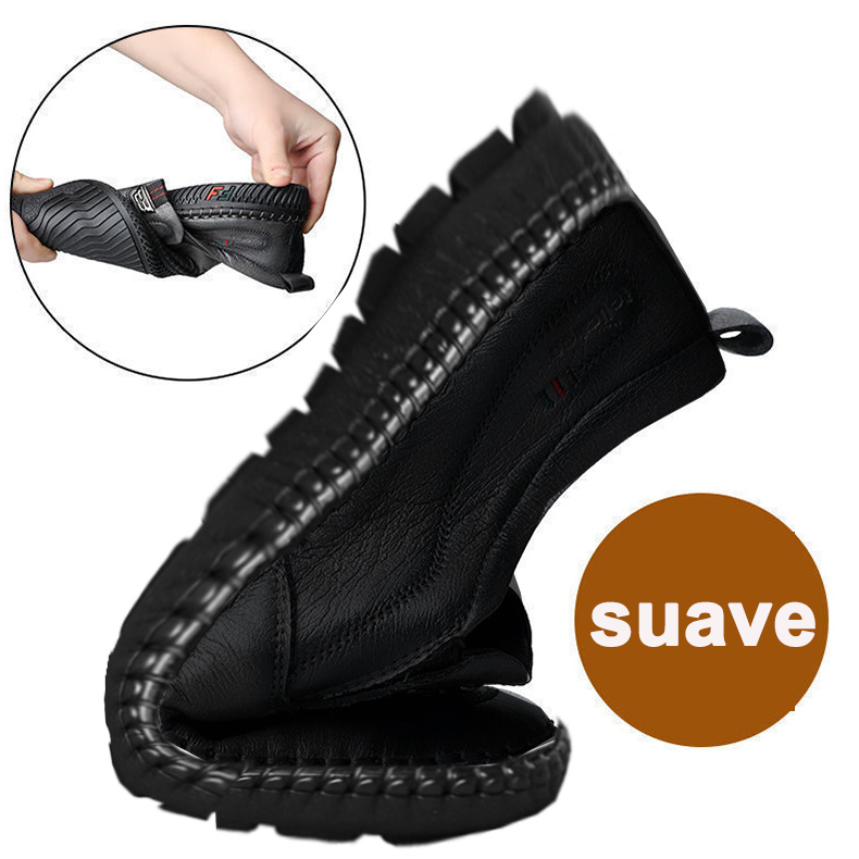 🔥Zapatos casuales de cuero genuino para hombres