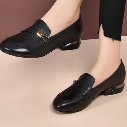 Zapatos de Piel Suave con Ajuste Cómodo