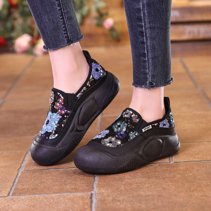 2025 nuevos zapatos casuales estampados