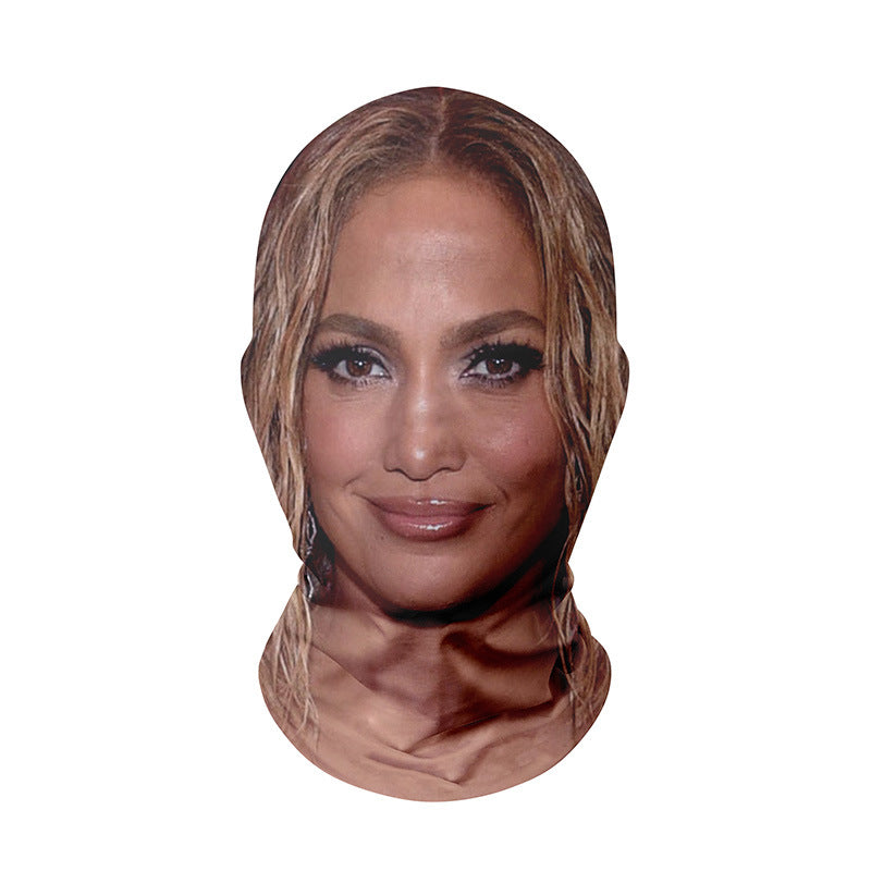 máscara de parodia de cosplay (máscara facial 3D)