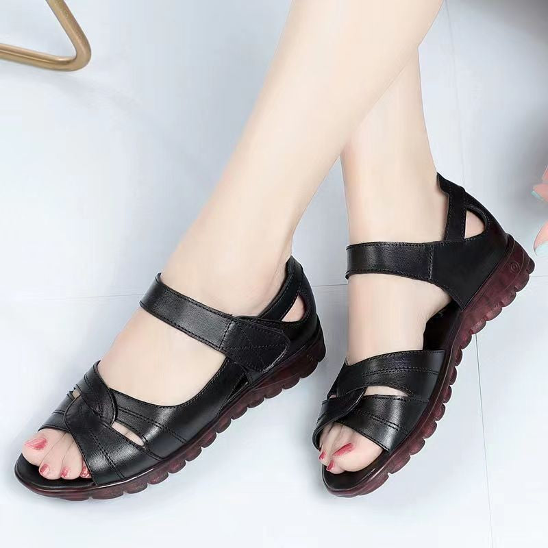 Nuevas sandalias con velcro 2025