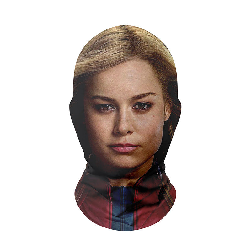 máscara de parodia de cosplay (máscara facial 3D)
