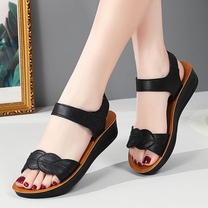 Sandalias de mujer con bloques de color