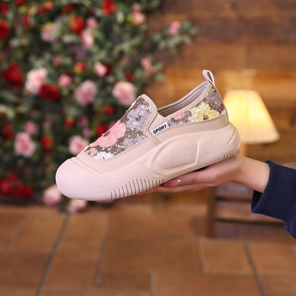 2025 nuevos zapatos casuales estampados
