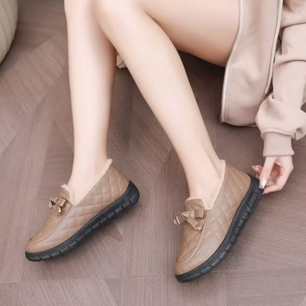 Mocasines de Mujer con Forro Cálido