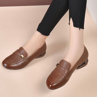 Zapatos de Piel Suave con Ajuste Cómodo