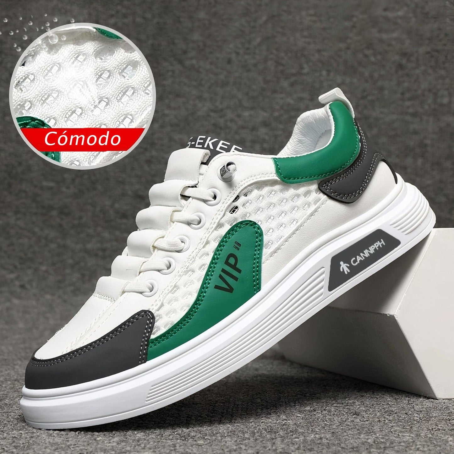 Zapatos cómodos de malla transpirable para hombre