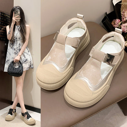 2024 Verano Nueva Moda Suela Blanda Casual