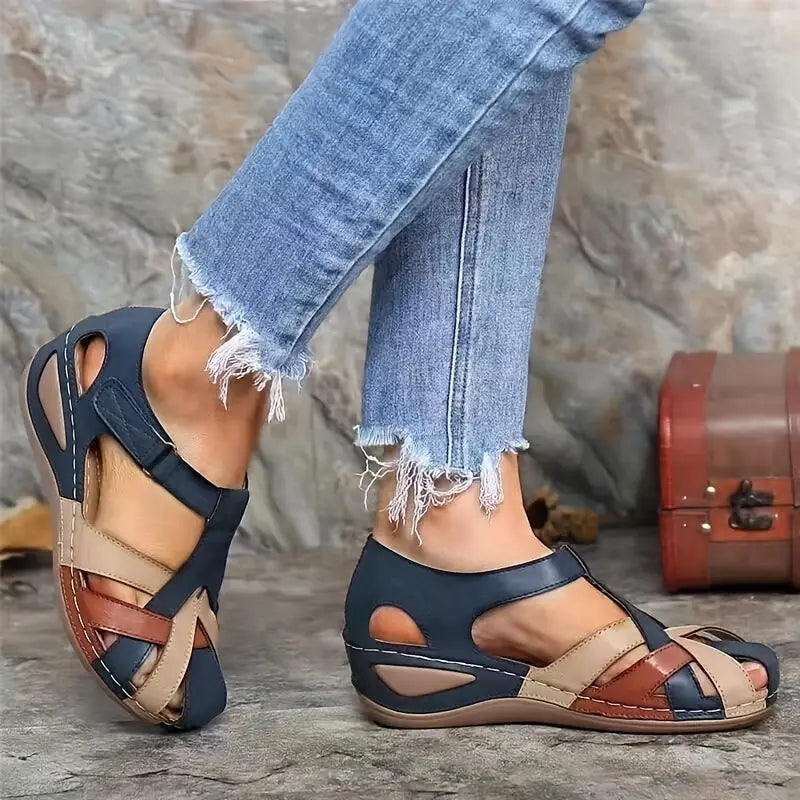 [Corrección de la forma del pie] Zapatos huecos con punta cerrada para mujer
