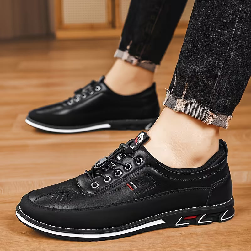 Zapatos hombre casuales outdoor, cosidos a mano