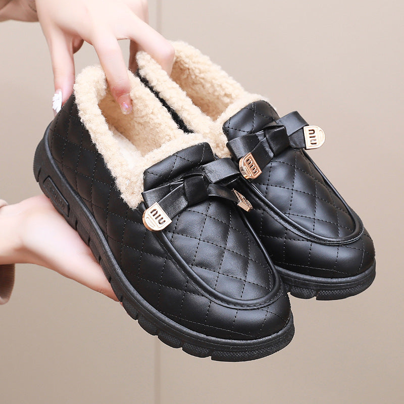 Mocasines de Mujer con Forro Cálido