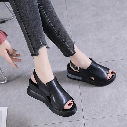 Sandalias ortopédicas de cuero