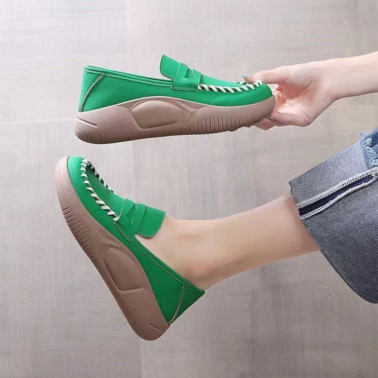 Mocasines de Piel Cómodos para Mujer
