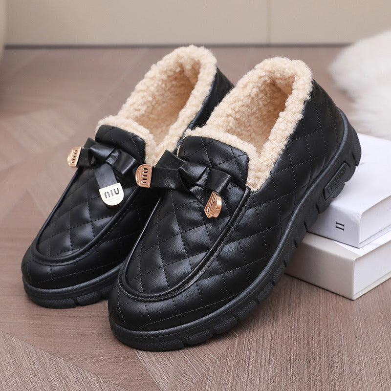 Mocasines de Mujer con Forro Cálido