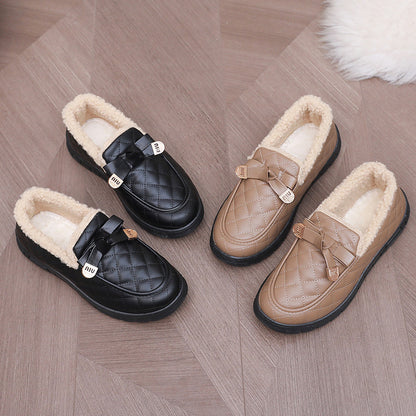 Mocasines de Mujer con Forro Cálido