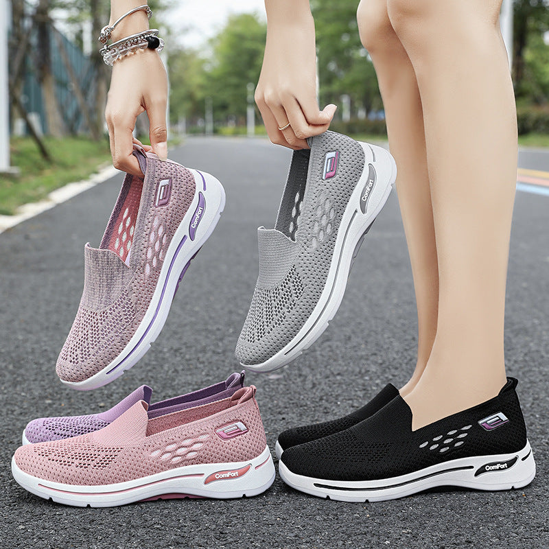 2026 nuevos zapatos de punto transpirables