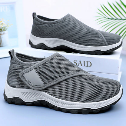 Zapatos casuales de hombre con velcro