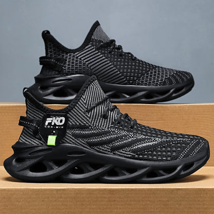 Tenis hombre flyknit, suela ligera antideslizante