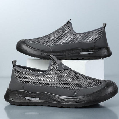 Zapatos de malla transpirables de verano para hombre.