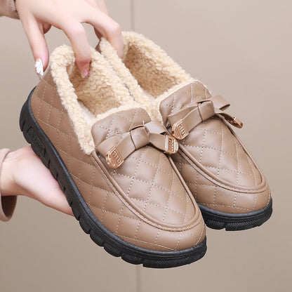 Mocasines de Mujer con Forro Cálido