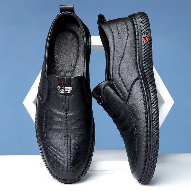 🔥Zapatos casuales de cuero genuino para hombres
