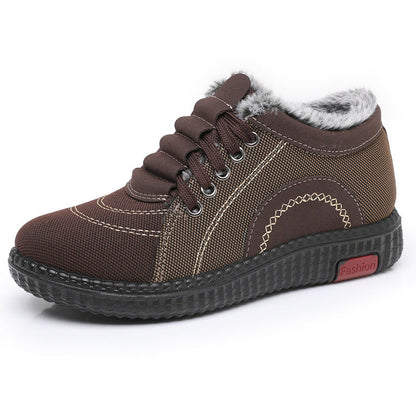 Zapatos de algodón para mujeres (costura semicircular)