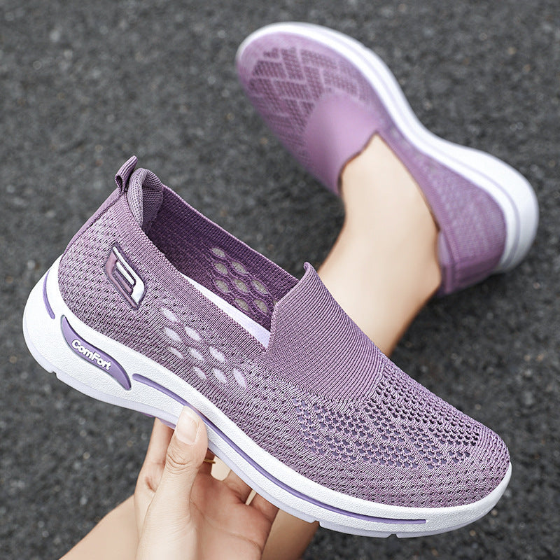 2026 nuevos zapatos de punto transpirables