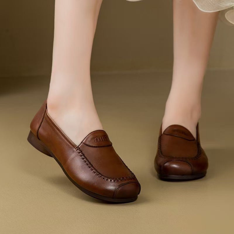 Zapatos de Piel Suave y Cómodos