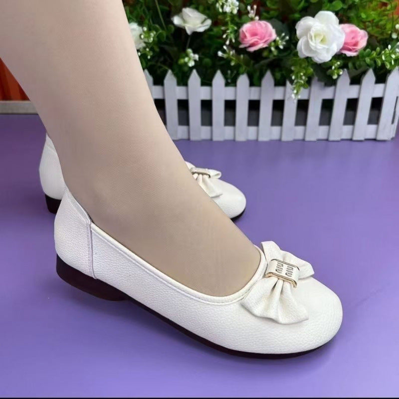 Zapatos casuales con lazo