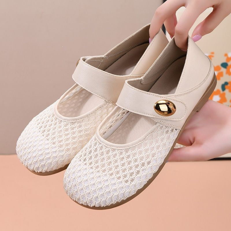 Sandalias de malla transpirables