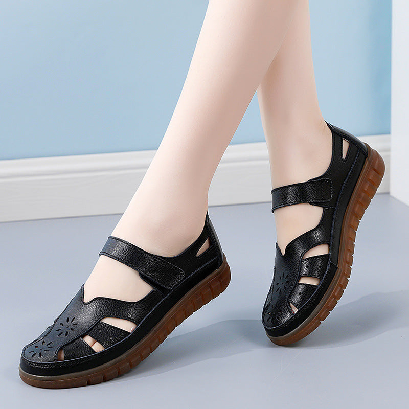 Sandalias transpirables caladas