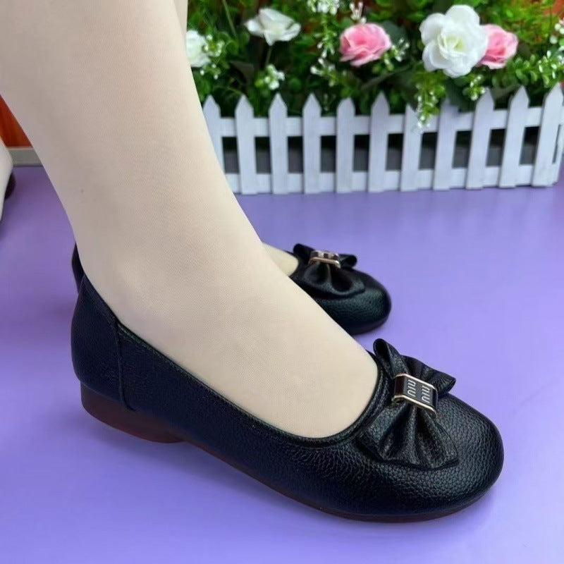 Zapatos casuales con lazo