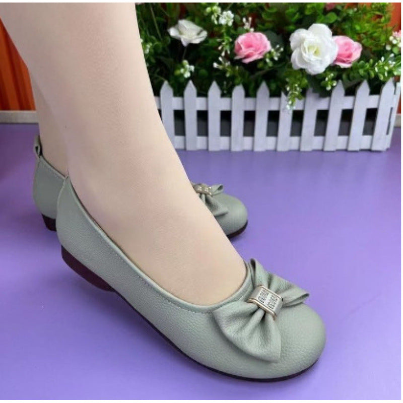 Zapatos casuales con lazo