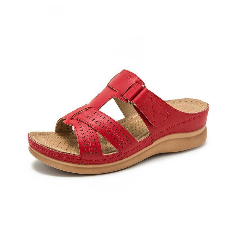 Sandalias cómodas con puntera abierta