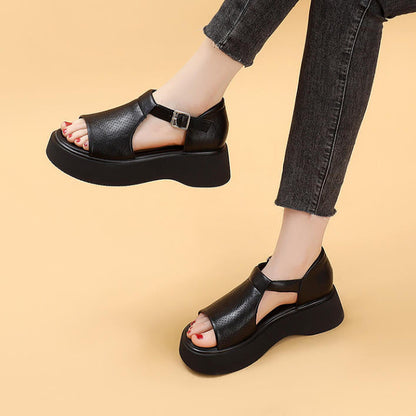 Sandalias gladiador con abertura en punta