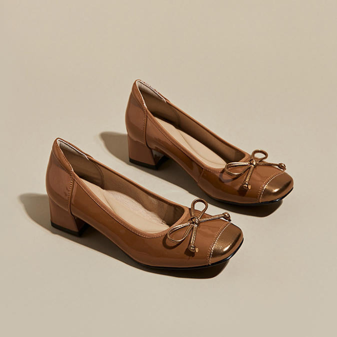 Zapatos Mary Jane de piel de cordero