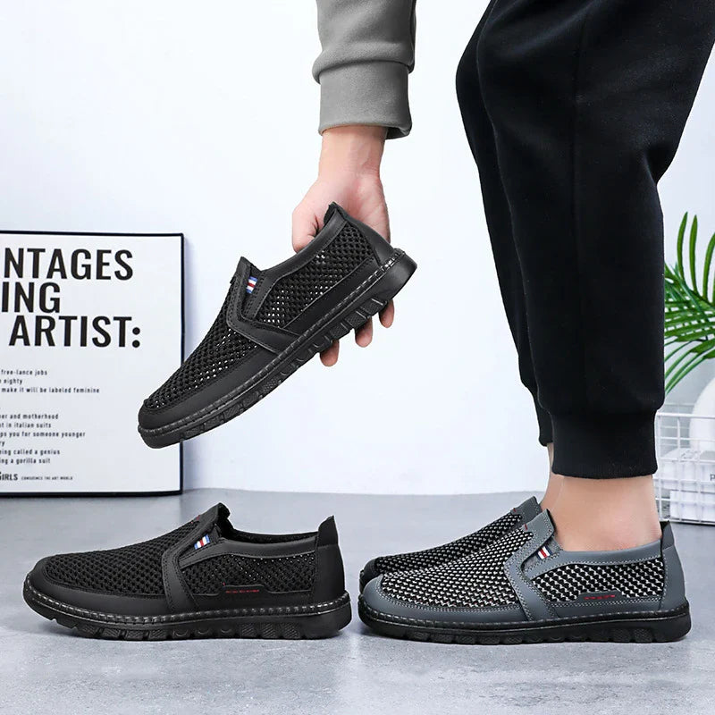 Zapatillas de malla transpirable para hombre
