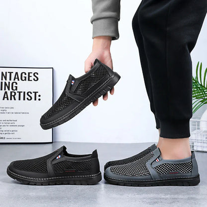 Zapatillas de malla transpirable para hombre