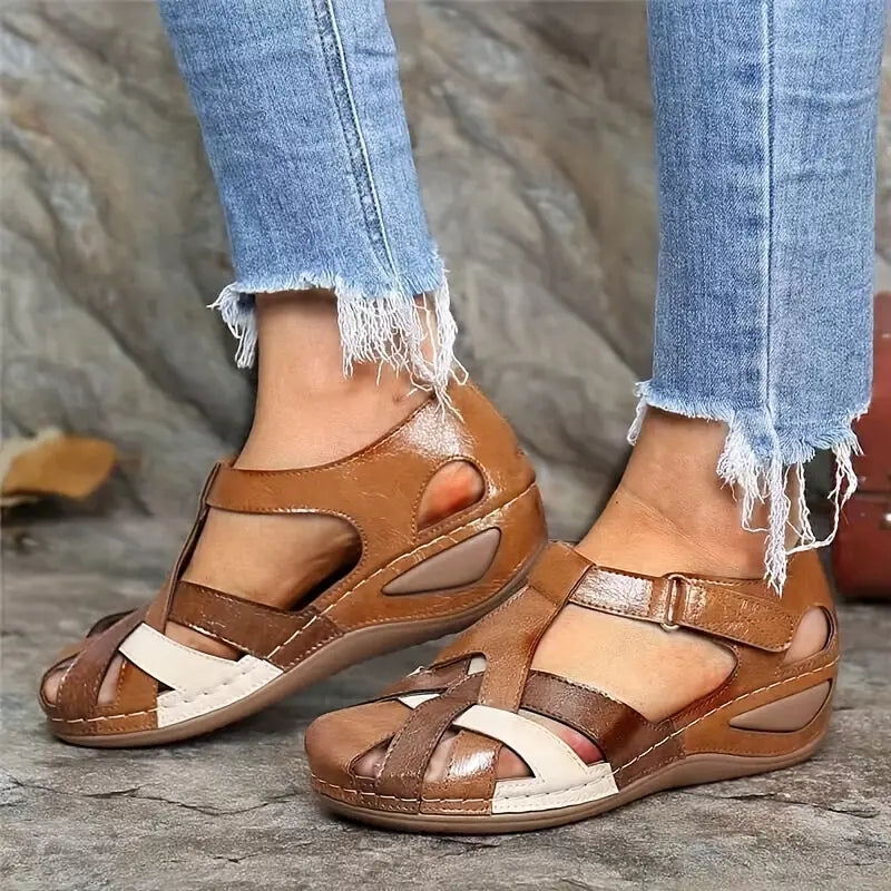 [Corrección de la forma del pie] Zapatos huecos con punta cerrada para mujer
