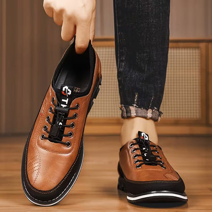Zapatos hombre casuales outdoor, cosidos a mano